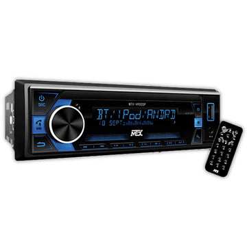 Estéreo Bluetooth 1 DIN Desmontable MTX Audio MTX-490DSP USB AUX Android iOS Siri - Audioshop México lo mejor en Car Audio en México -  MTX Audio